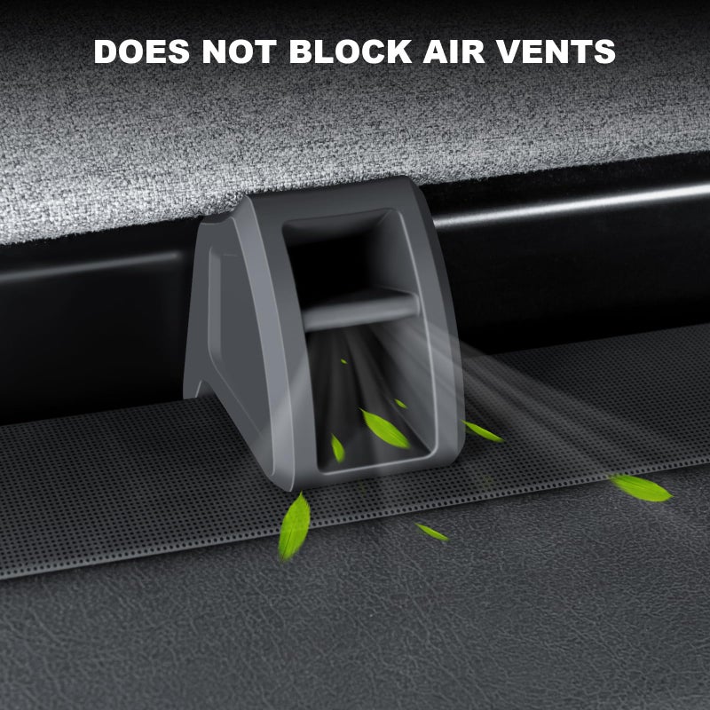 KUNIST 2Pcs Air Freshener Adapter for 2025-2026 Tesla New Model Y Juniper Launch Series & 2024-2025 Tesla Model 3 Highland Air Vent (Air Freshener not Included) - Image 4